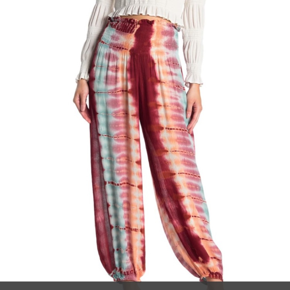 Angie tie dye jogger pants